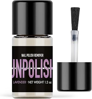 Unpolish - Lavender Nail Polish Remover - Brush-on Acetone-free Non-toxic Moisturizing & Cruelty-free