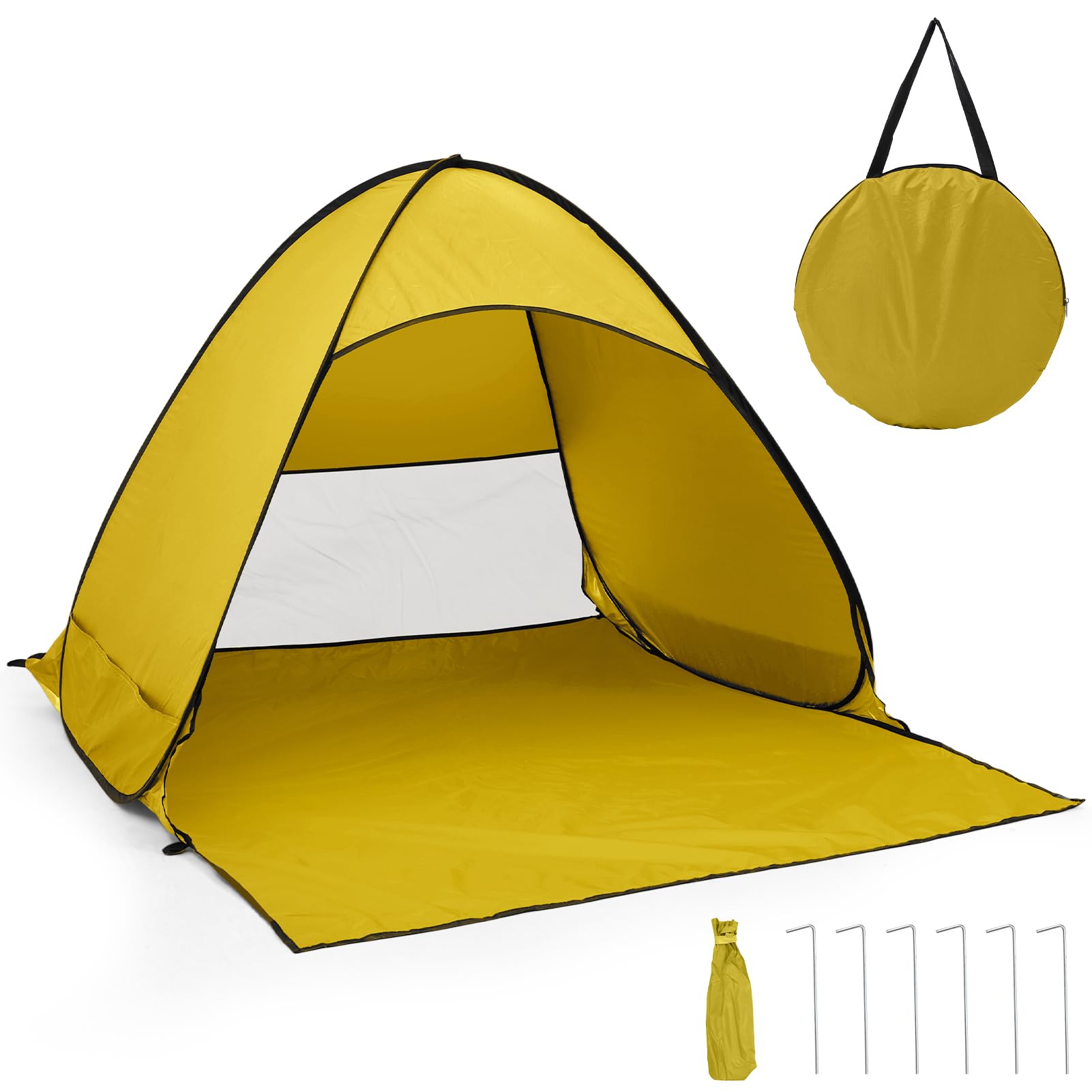 Tente de plage pop-up portable pour le camping et pique-nique