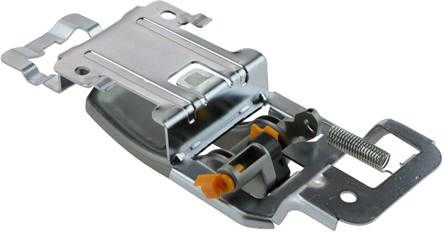 TRQ Driver Side Interior Door Handle Silver Compatible with 2005-2009 Chevrolet Equinox