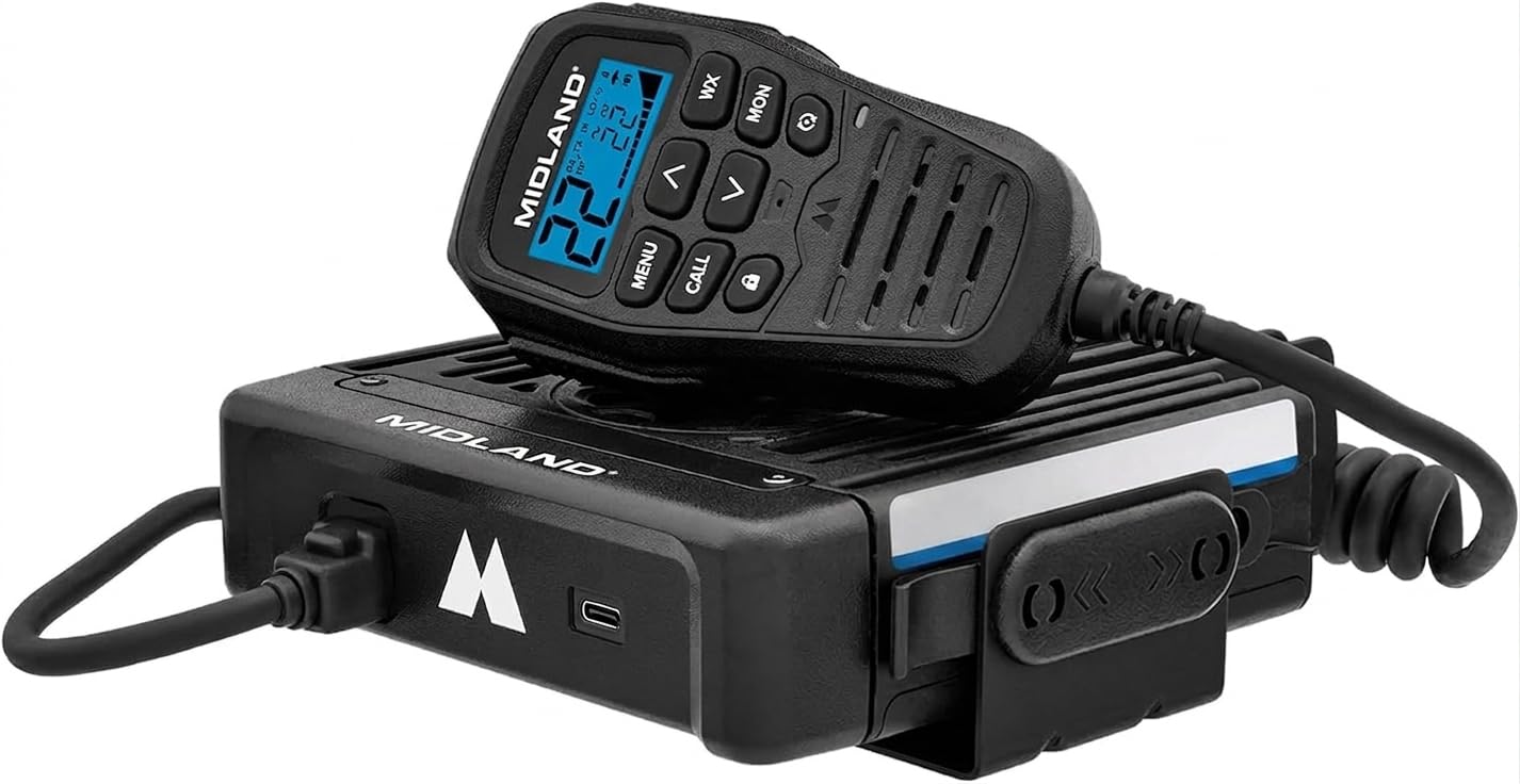 Amazon.com: Midland MXT575 GMRS Mobile Radio, Two-Way Radio with