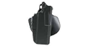 Safariland 7378 7TS ALS Concealment Paddle and Belt Loop Combo Holster, Right Hand, SafariSeven Plain Black, Fits Colt Government 5IN
