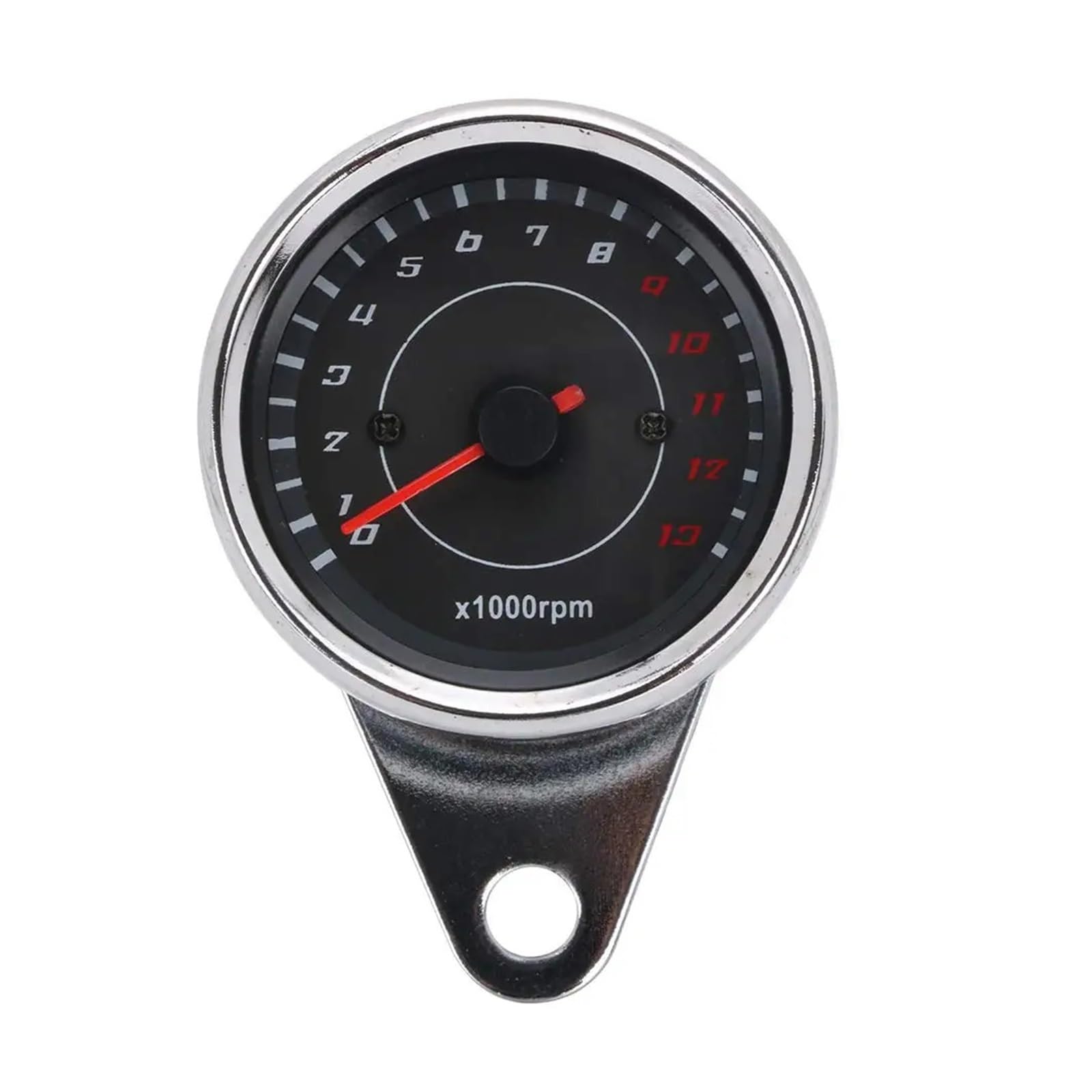 Contagiri universale per moto DC 12V, contagiri elettronico, tachimetro, indicatore retroilluminato a LED, 13000 giri/min. Indicatore