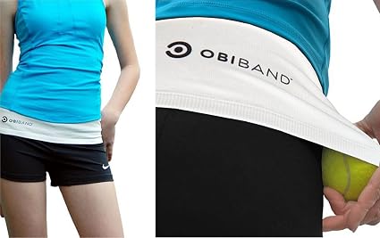 Amazon Obiband オビバンド テニスボールホルダー Tennis Ball Holder ニットのボールホルダー ホワイト Ac Obiband ホワイト Sm Obiband オビバンド ボールかご