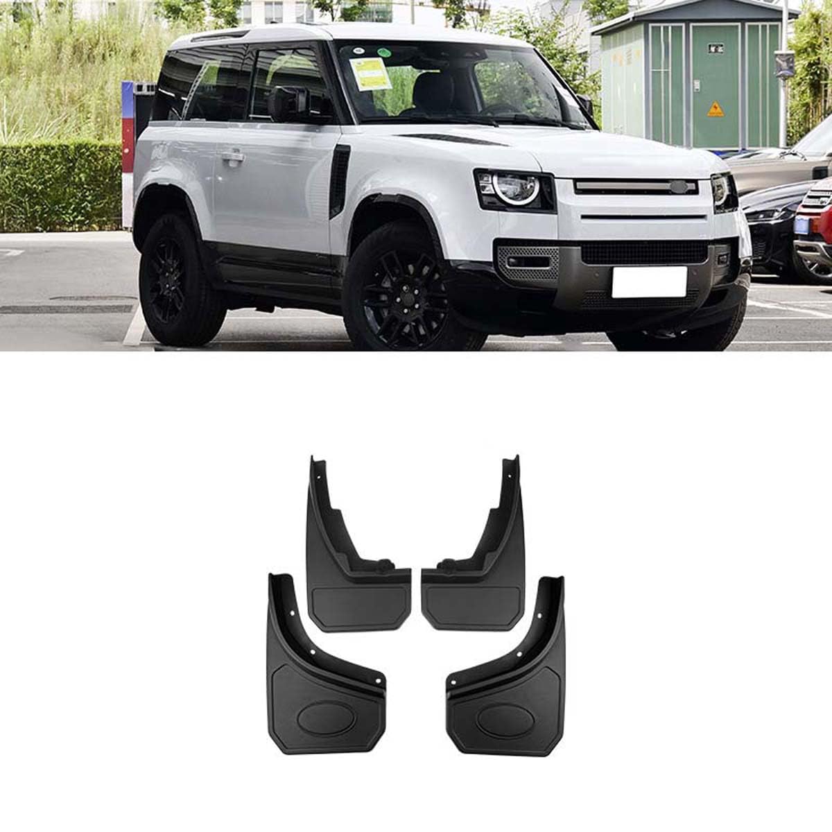 Garde-Boue pour Voiture Defender 90 110 Accessoires Anti Projections Robustes