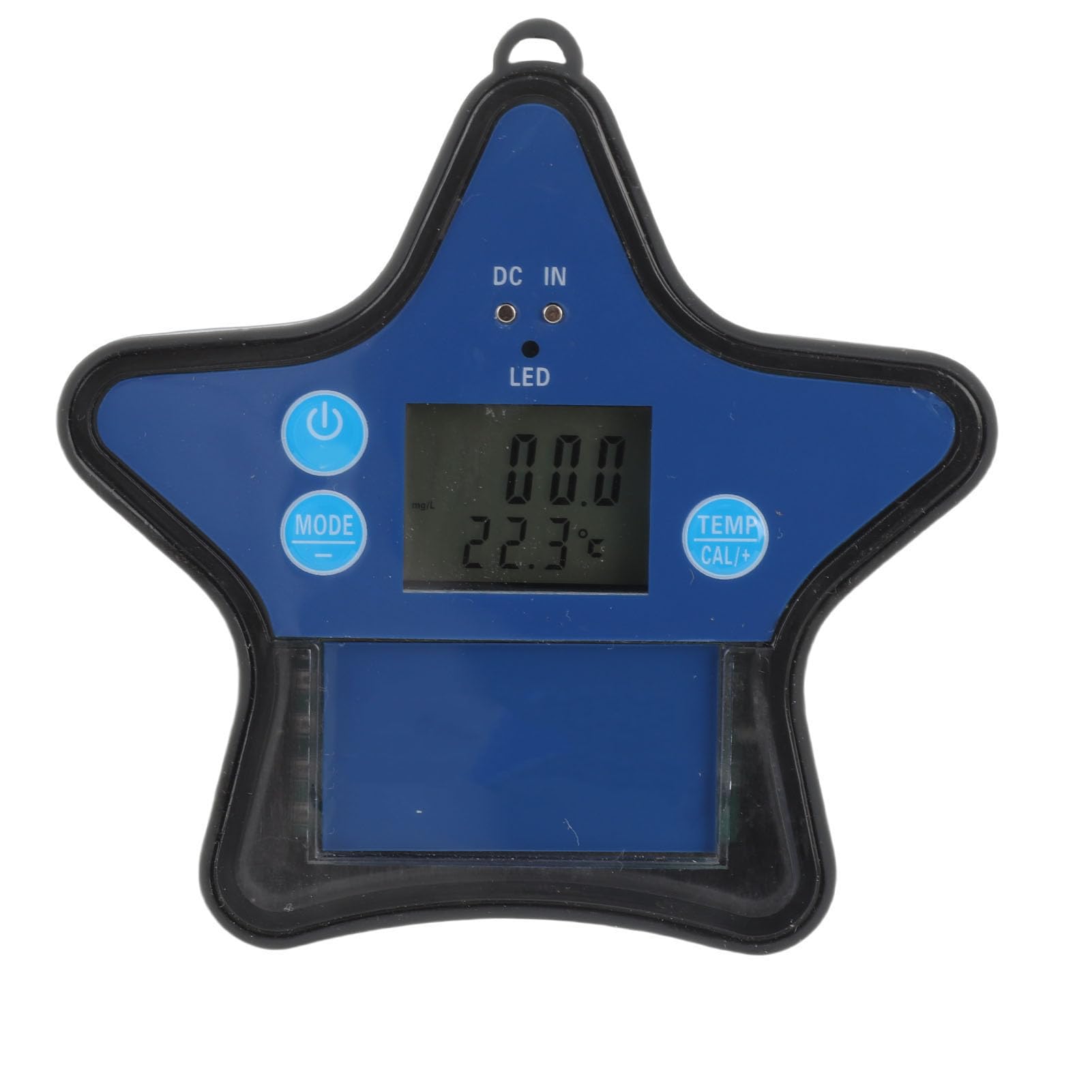 Probador Flotante para Piscinas, Medidor de Calidad del Agua WiFi 7 en 1 con Monitor de Salinidad, TDS, PH, ORP para Piscinas y Spas