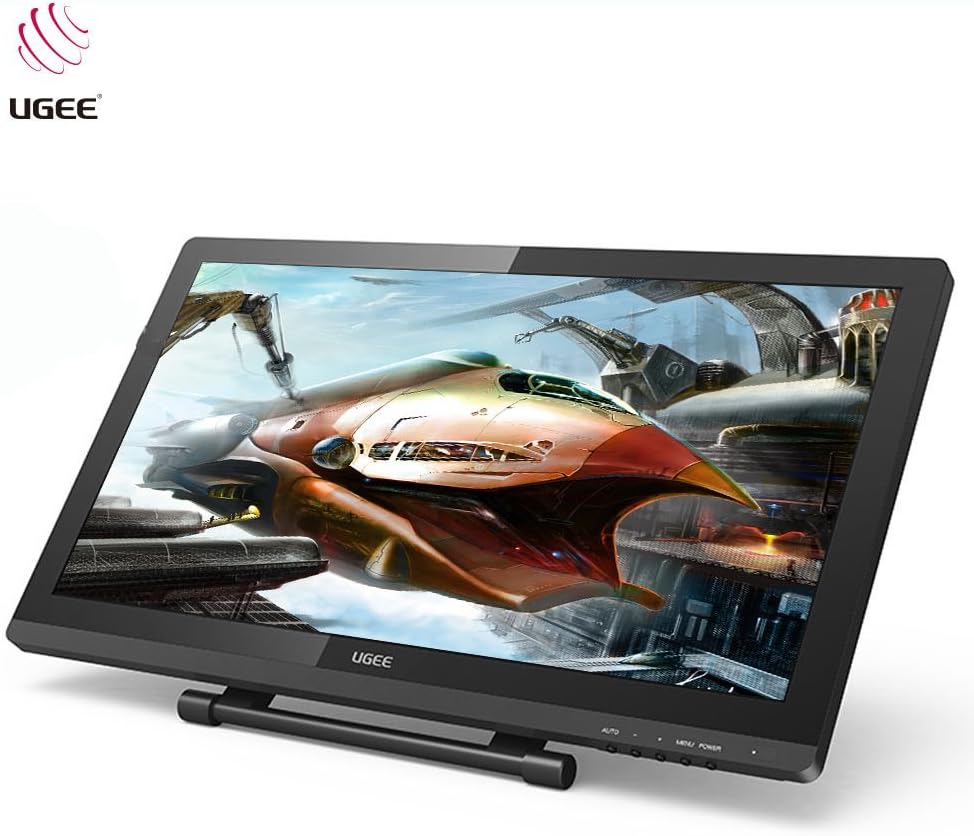 UGEE 2150 Graphics Drawing Tablet Monitor Pen Display 21.5 inch Full HD 1920x1080 with Stand, Support Windows and Mac