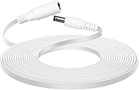 Vista 8 de Cable de alimentación de extensión de repuesto para Echo Show 8, Show 10 de 3ª generación, Echo Show 2ª generación, Yaxa Echo 4ª generación, cable