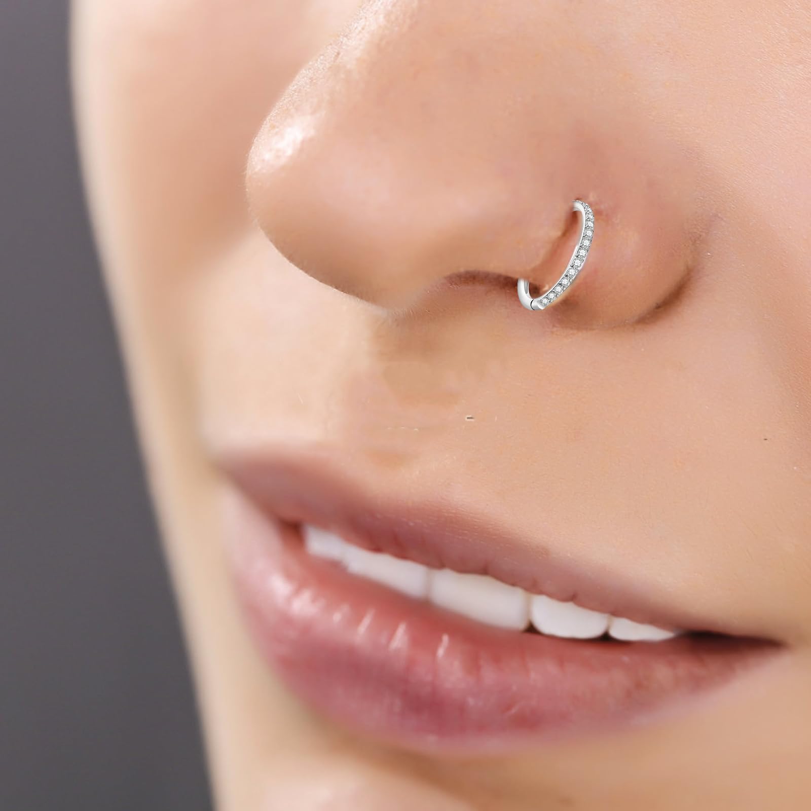 Compra Piercing Trago Acciaio Chirurgico Con Gemme - Lacrima Oro All'ingrosso - Foto 2