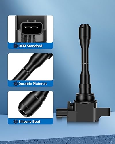 Vista 850 de ECCPP Bobinas de encendido portátiles de repuesto para automóvil compatibles con Infiniti I30/para Nissan Maxima 3.0L V6 2000-2001 Reemplazo