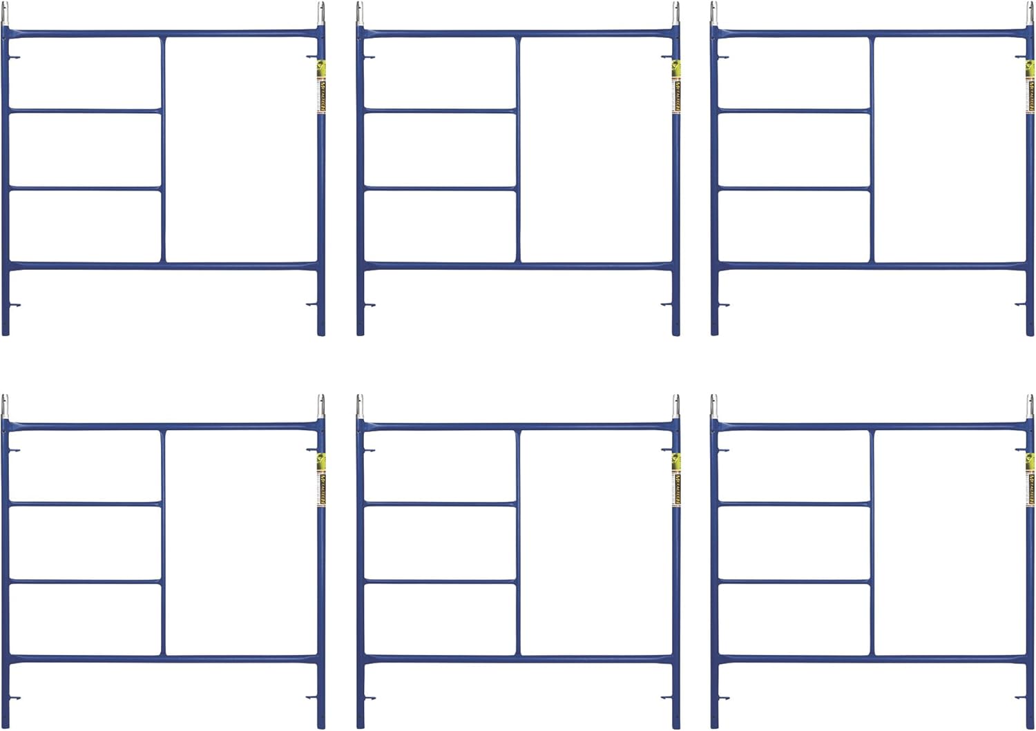 Metaltech Saferstack 5ft. x 5ft. Mason Frame - 6-Pack, Model Number M-MF6060APSK6