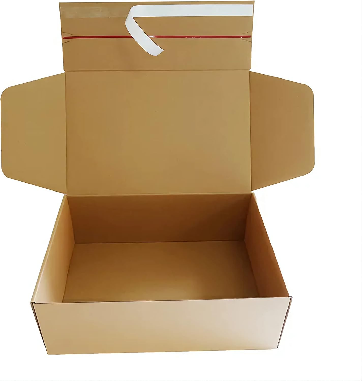Cardboard Mailing Boxes Self Seal TearOff Strip, Corrugated Shipping