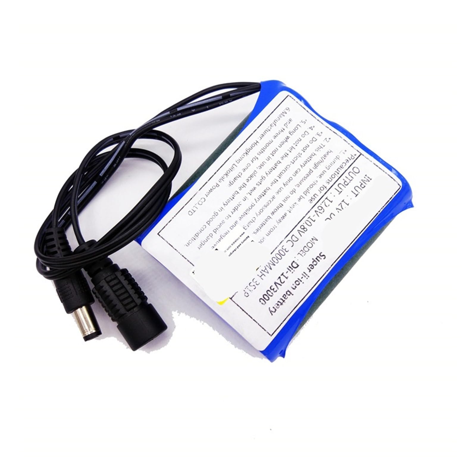 Batterie lithium 12 V 3000 mAh 18650 rechargeable for haut-parleur et interphone