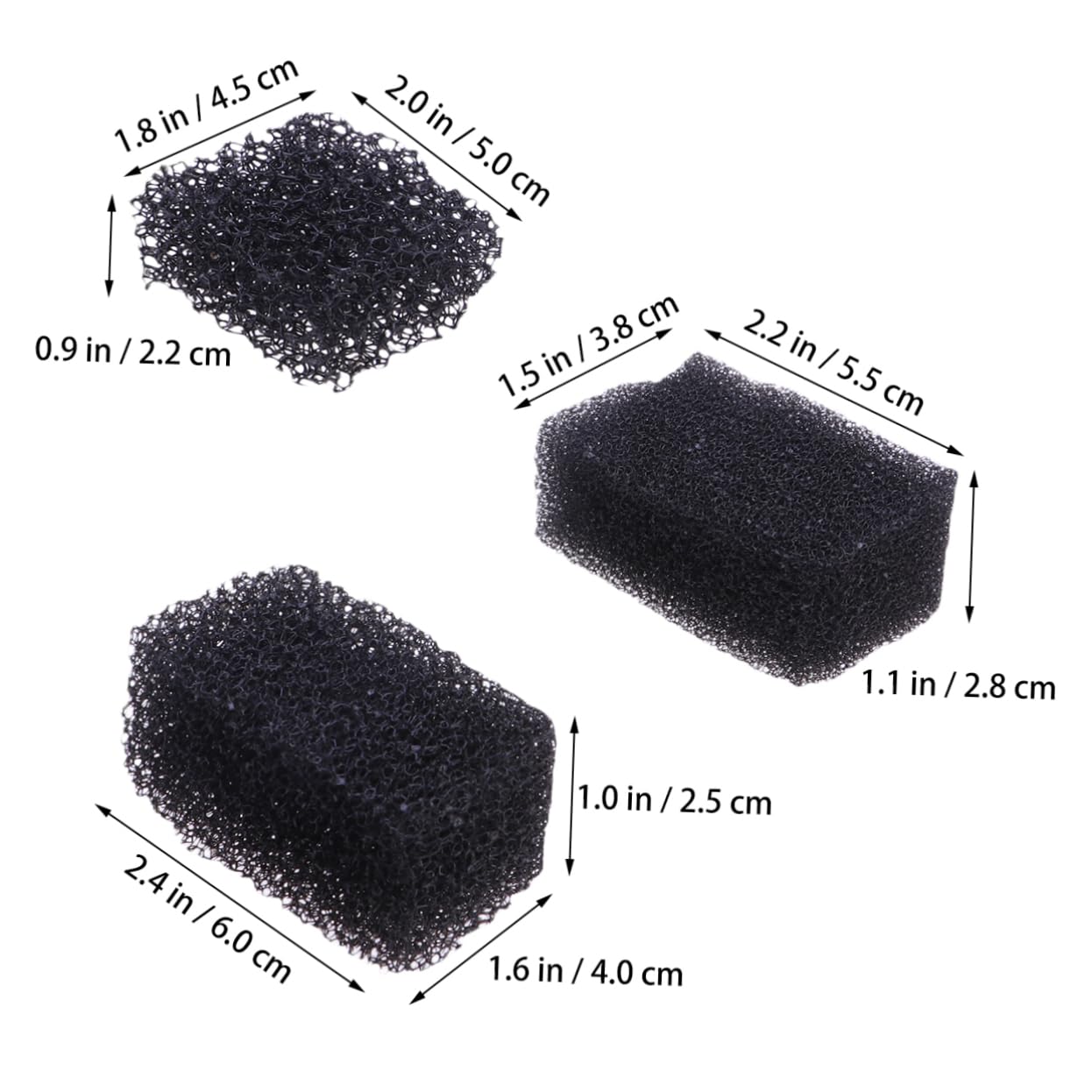FOMIYES 9 Piezas Esponjas Punteadas Negras Esponja De Maquillaje De Efectos Especiales Maquillaje De Sangre Cepillo De Esponja Esponjas Maquillaje Cara Paquete Bolso