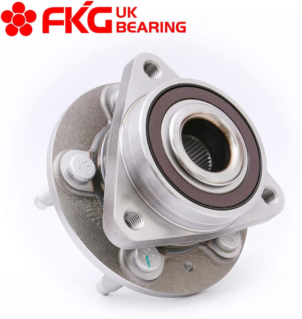 FKG 513315 Front Wheel Hub Bearing Assembly 5 Lugs for 2011-2015 Chevy Cruze ECO LS LT LTZ Compatible Pair of 2