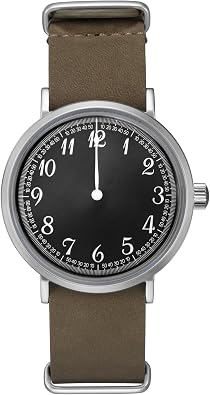SEAKOSS 40mm Single-Hand Mens Mechanical Watch, Military Wristwatch, Antique Russian Submarine Manual Winding Mechanical Watch
