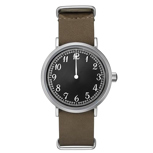 SEAKOSS 40mm Single-Hand Men's Mechanical Watch, Military Wristwatch, Antique Russian