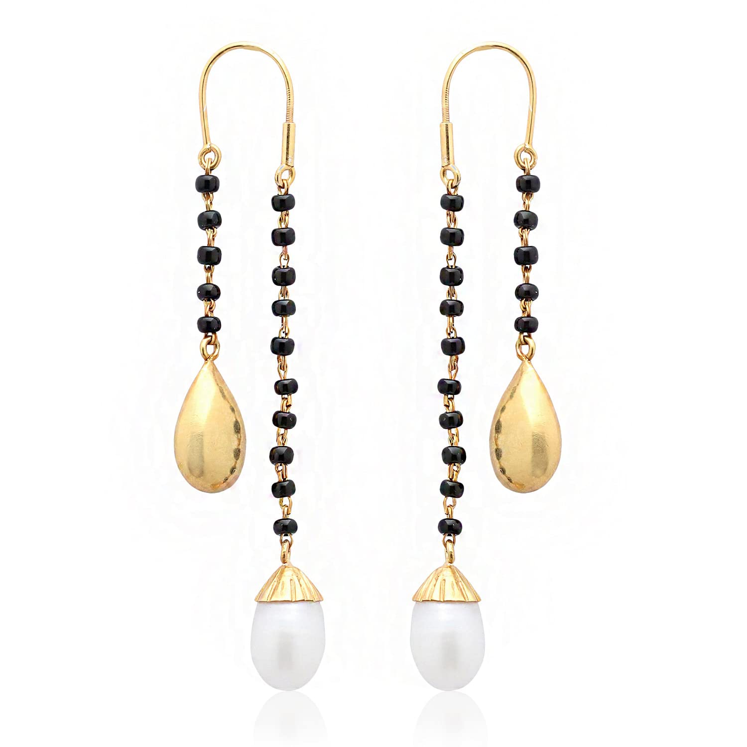 See full amazon price history chart for UNNIYARCHA 925 Sterling Silver Earrings for Women - Gold Plated Golden Drop White Pearl Earrings with Certificate of Authenticity, Perfect Anniversary Gift for Wife, Oxidised Earrings UNNIYARCHA 925 Sterling Silver Earrings for Women - Gold Plated Golden Drop White Pearl Earrings with Certificate of Authenticity, Perfect Anniversary Gift for Wife, Oxidised Earrings (B0B65GF41F) Amazon Price History, Amazon Price Tracker