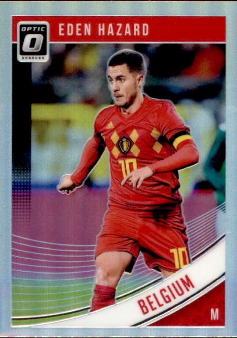2018-19 Donruss Optic HOLO Soccer #100 Eden Hazard Belgium Official Panini Soccer 2018-2019 Futbol RC Card
