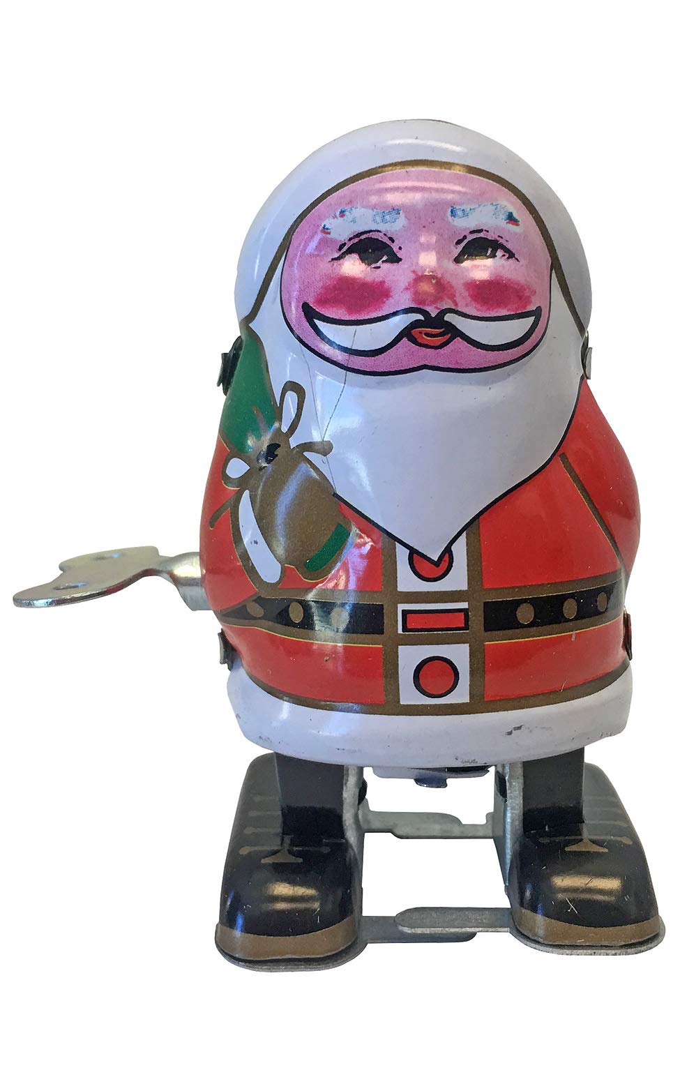 SHAN MS241 - Giocattolo in latta da collezione, Babbo Natale