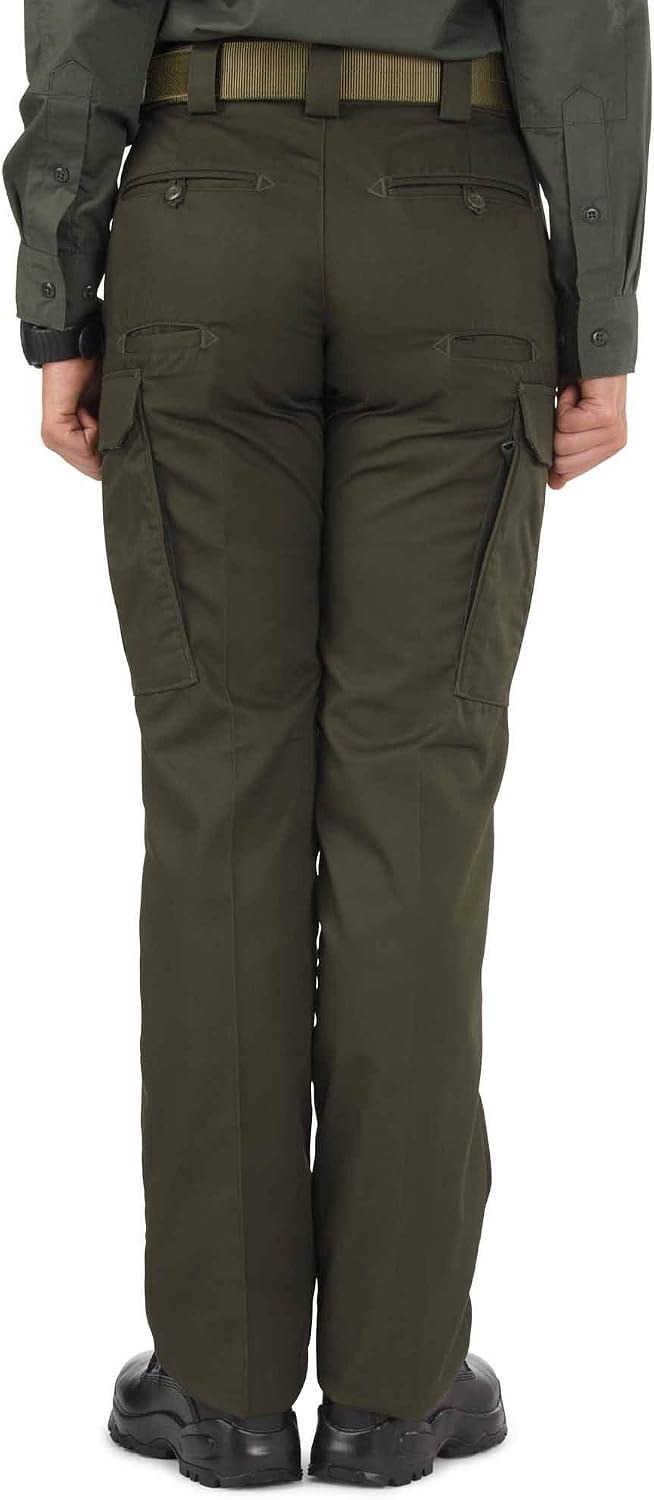 5.11 Tactical Women's Polyester-Cotton Twill Class B Cargo Pants, Adjustable Waistband, Style 64306