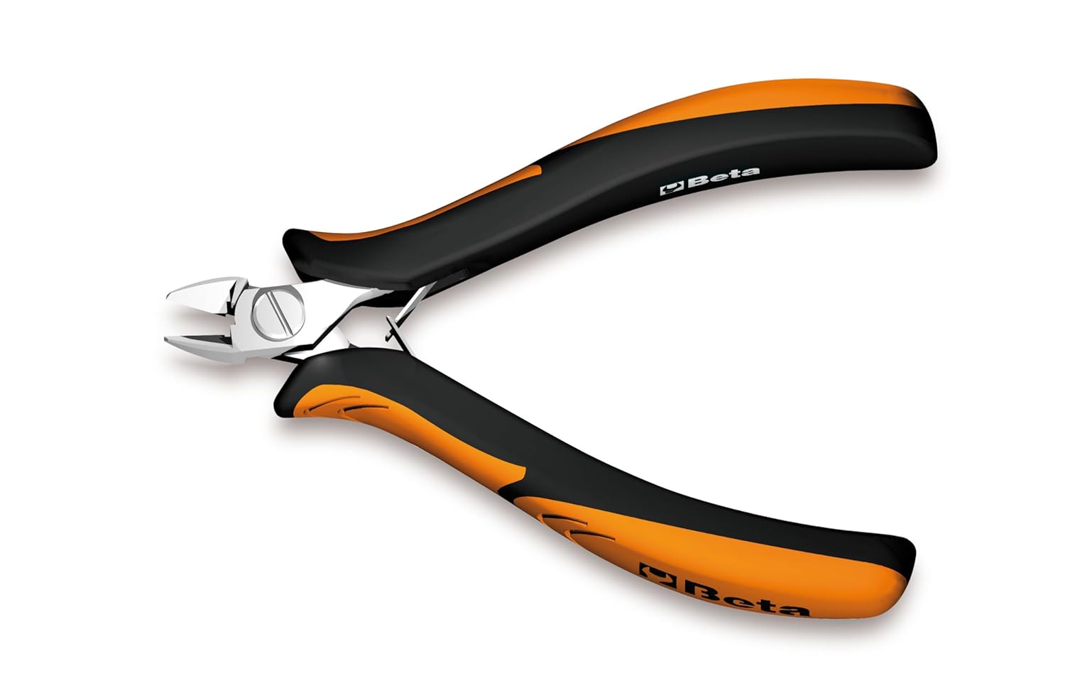 Beta 1184BM Diagonal Flush Cutting Nippers,Rounded Tips Bi-Material Handles