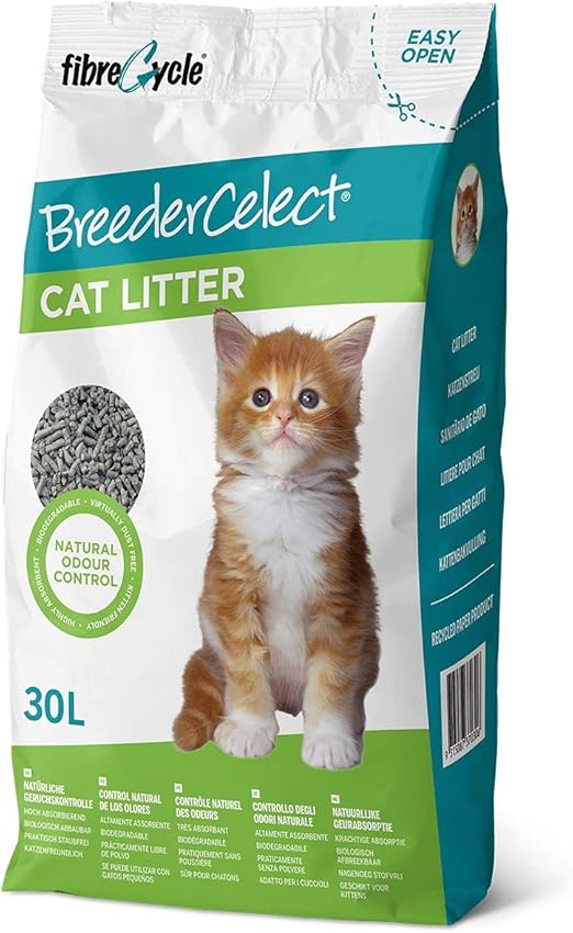 Breeder Celect Cat Litter, 30 Liter, Pet Litter Pet
