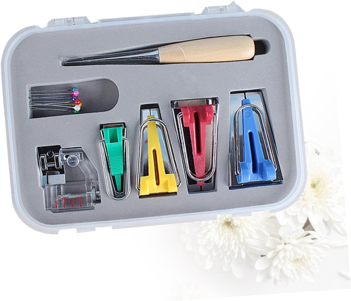 SEWACC Sewing Machine Tape Makers Multi-function Quilting Accessories Bias Tape Maker Tool
