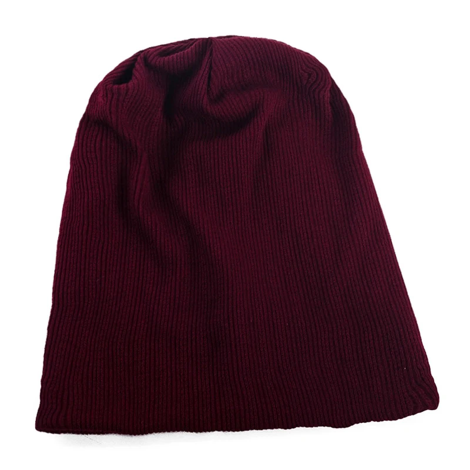 Czapki Czapki Skullies Czapki Beanie Czapka Czapka Prążkowane Czapki Mężczyzna Luźne Luźne Dzianiny Skullies Czapki Unisex Miękkie Ciepłe Czepki