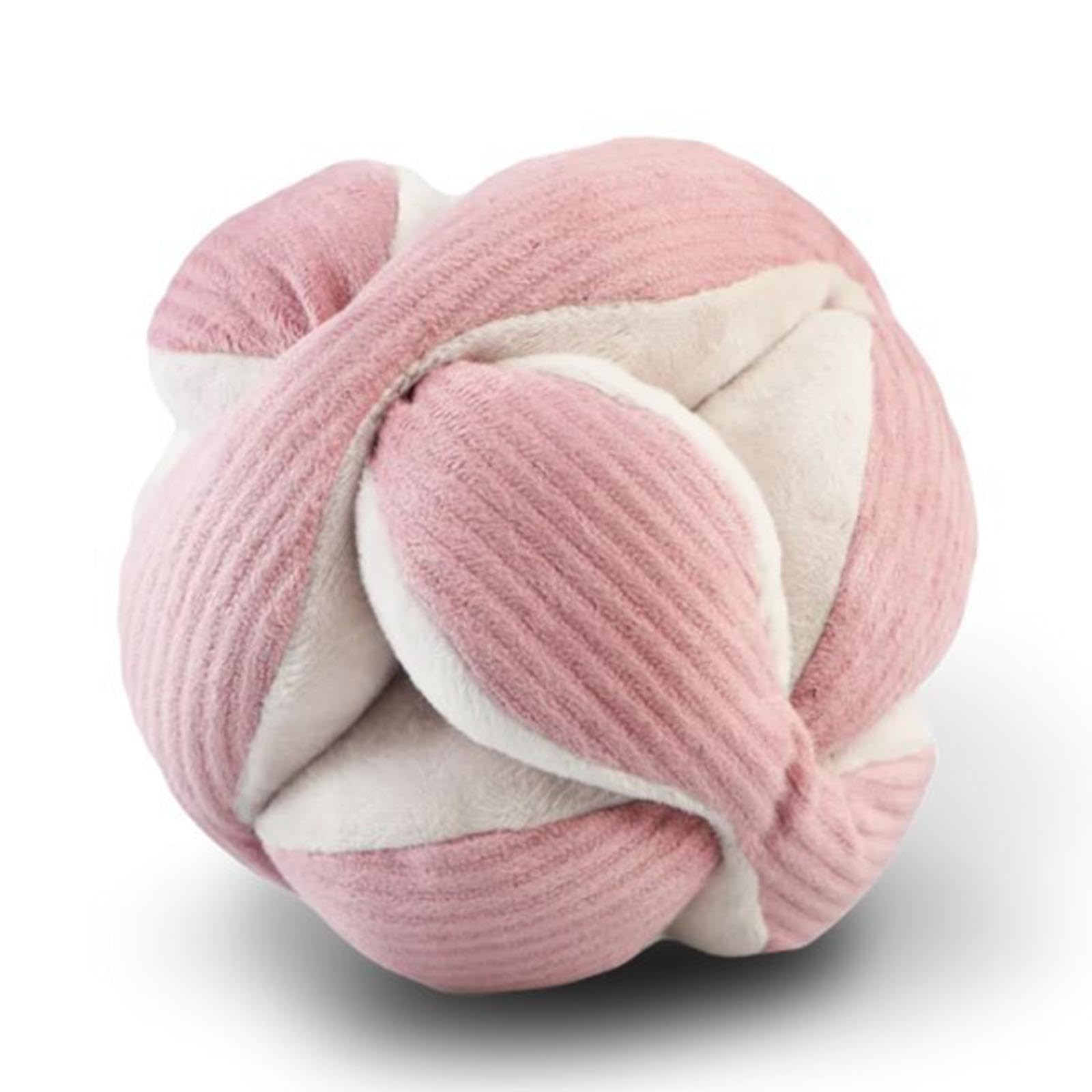 Balle pour Chien Jouet Squeaky Peluche Interactive Chewing Jouet Protecteur Mobilier Stimulant pour Chiens Moyens Adapté Usage Maison Ca, Rose