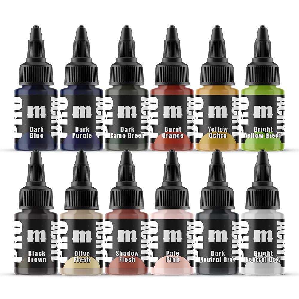 Amazon | Monument Hobbies PRO アクリル 22ml アクリルペイントセット