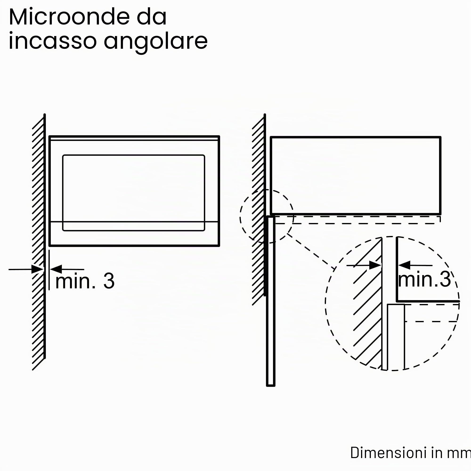 Forno A Microonde Singolo Da Incasso - Bosch Ser4 - Bfl523mb1f - Nero - 7 Programmi Automatici - 38,2 X 59,4 X 31,7 cm