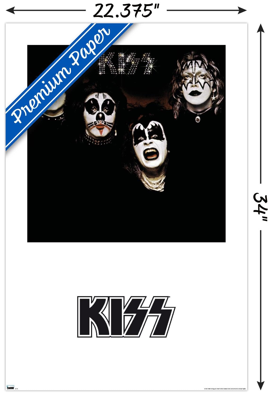 Amazon.com: KISS - Kiss Album Series Wall Poster, 34L