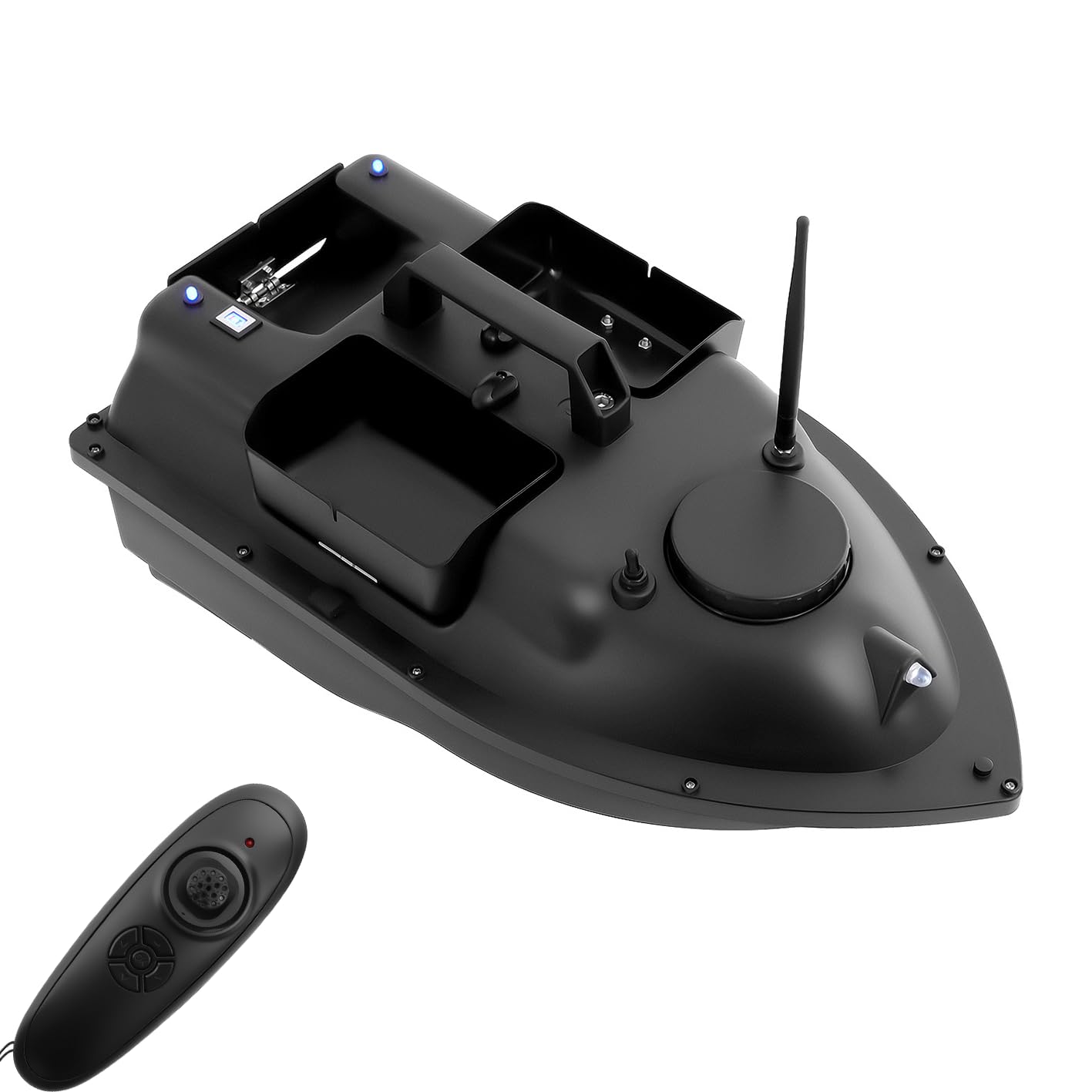 Futterboot Köderboot mit GPS 500M RC für Flüssen Seen