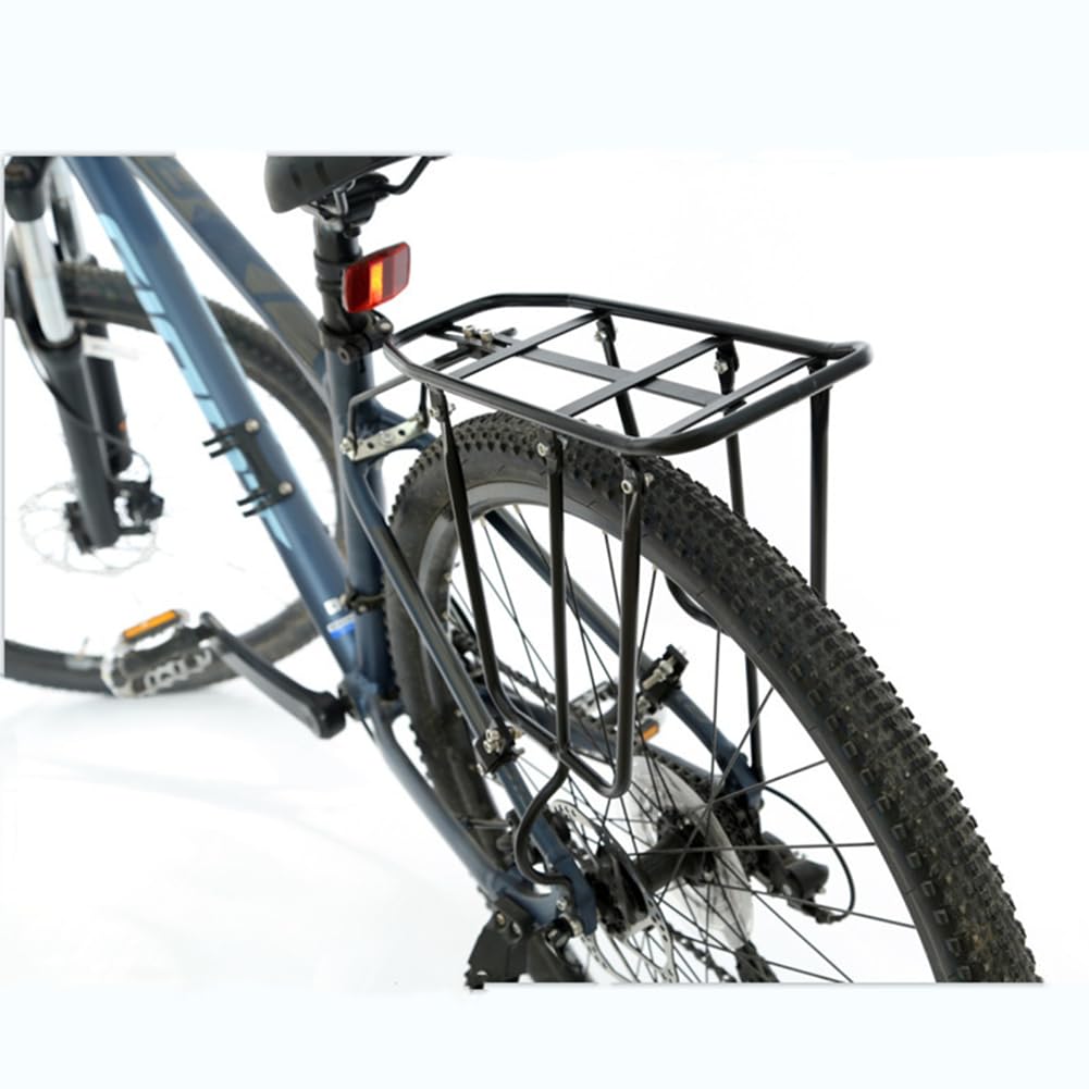 Portapacchi posteriore per mountain bike e bici da strada, capacità 60 kg