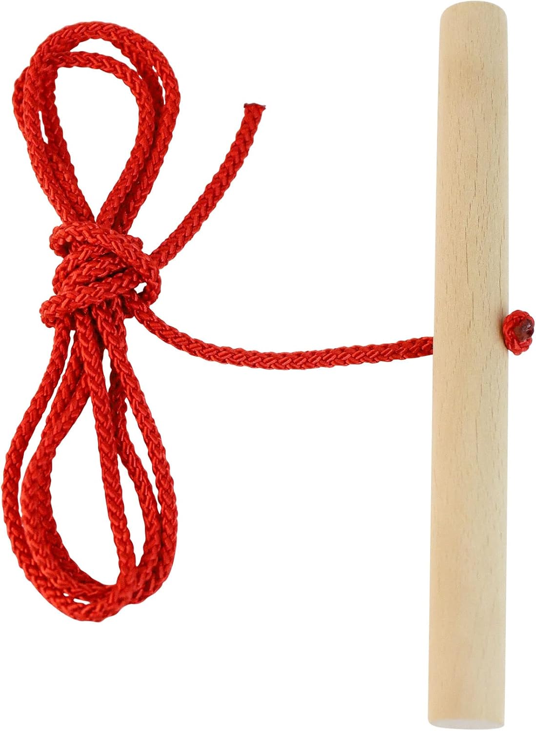 Sledge Rope with Wooden Handle,Sledding Accessory, Sledge Tow Rope, 150