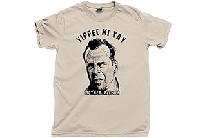 Die Hard Yippee Ki Yay T Shirt: The Perfect Christmas Movie Tee