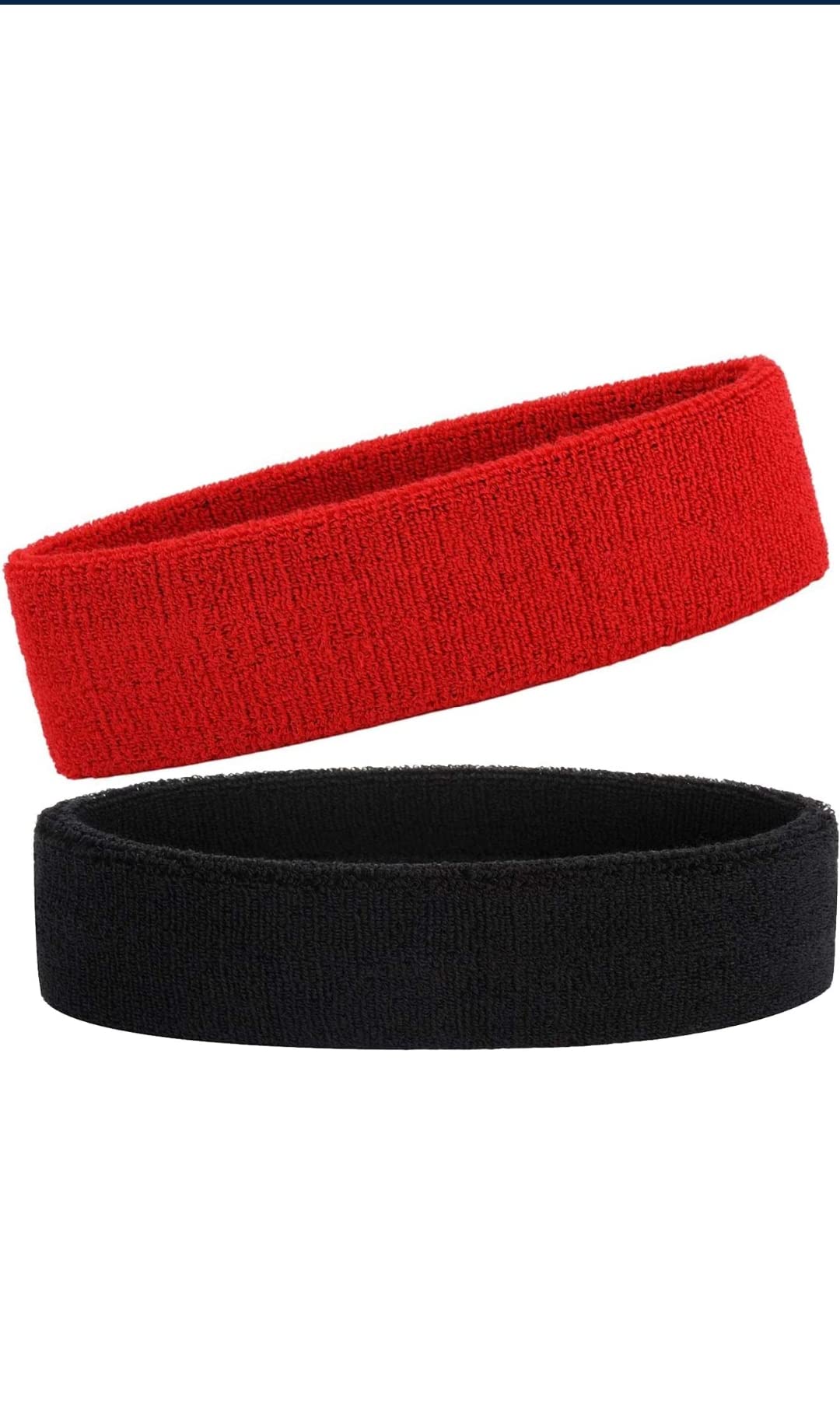 Funex Non-Slip Fashion Sports Headband Quick Dry Sweatband for Men Women Workouts Yoga Golf Basketball Tennis Running or Casual Wear (Pack of 2 pcs), Random Color (Design 1) (B0BBVXT7JF) Amazon Price History, Amazon Price Tracker