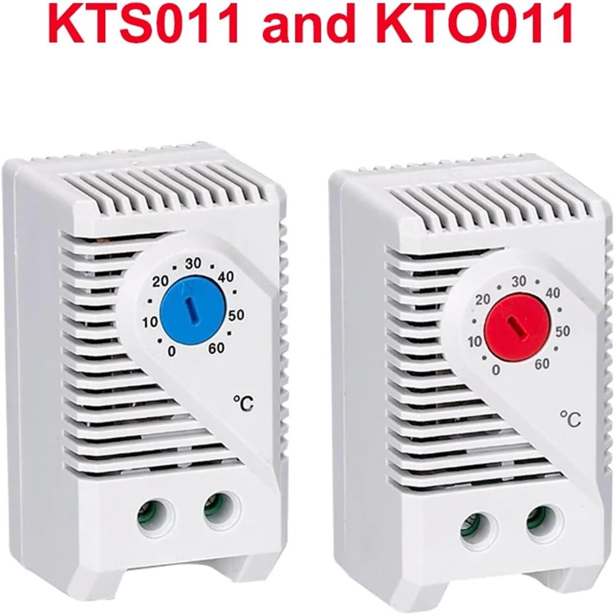Temperature Controller Industrial Thermoregulator Centigrade for Fan Cooling Heater Mechanical Thermostat KTS011 KTO011(NO 0 to 60 degree-01)