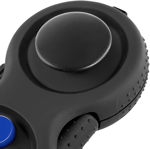 Miniatura 2 de WTYCD El Fidget Retro original Juego de control clásico de goma Fidget Focus Toy con funciones de 8 vueltas y cordón - perfecto para aliviar el
