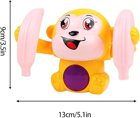 Flipping Monkey Toy - Light Music Sound Activated Monkey Toy