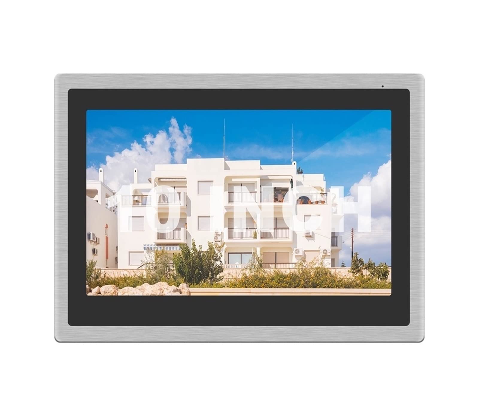 Telecamera campanello wireless, Monitor Video Citofono cablato Il Touch Screen Da 10 Pollici Supporta la registrazione di Rilevamento Del Movimento Collegamento Della Fotocamera Esterna Campanello A
