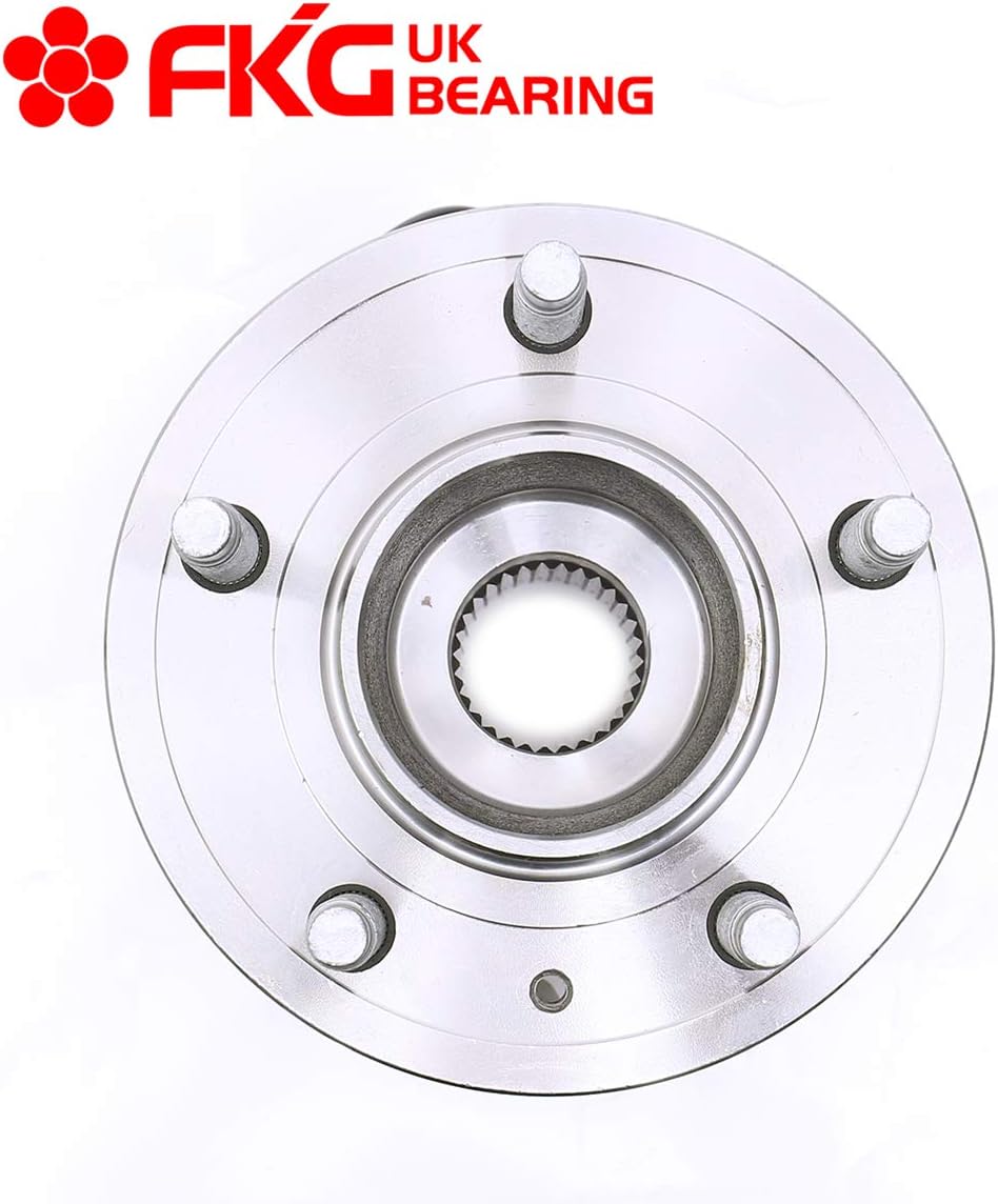 FKG 512358 Rear Wheel Bearing Hub Assembly fit for 07-09 Chevy Equinox, 07-09 Pontiac Torrent, 08-09 Saturn Vue, 07-09 Suzuki XL-7, 12-14 Chevy Captiva Sport