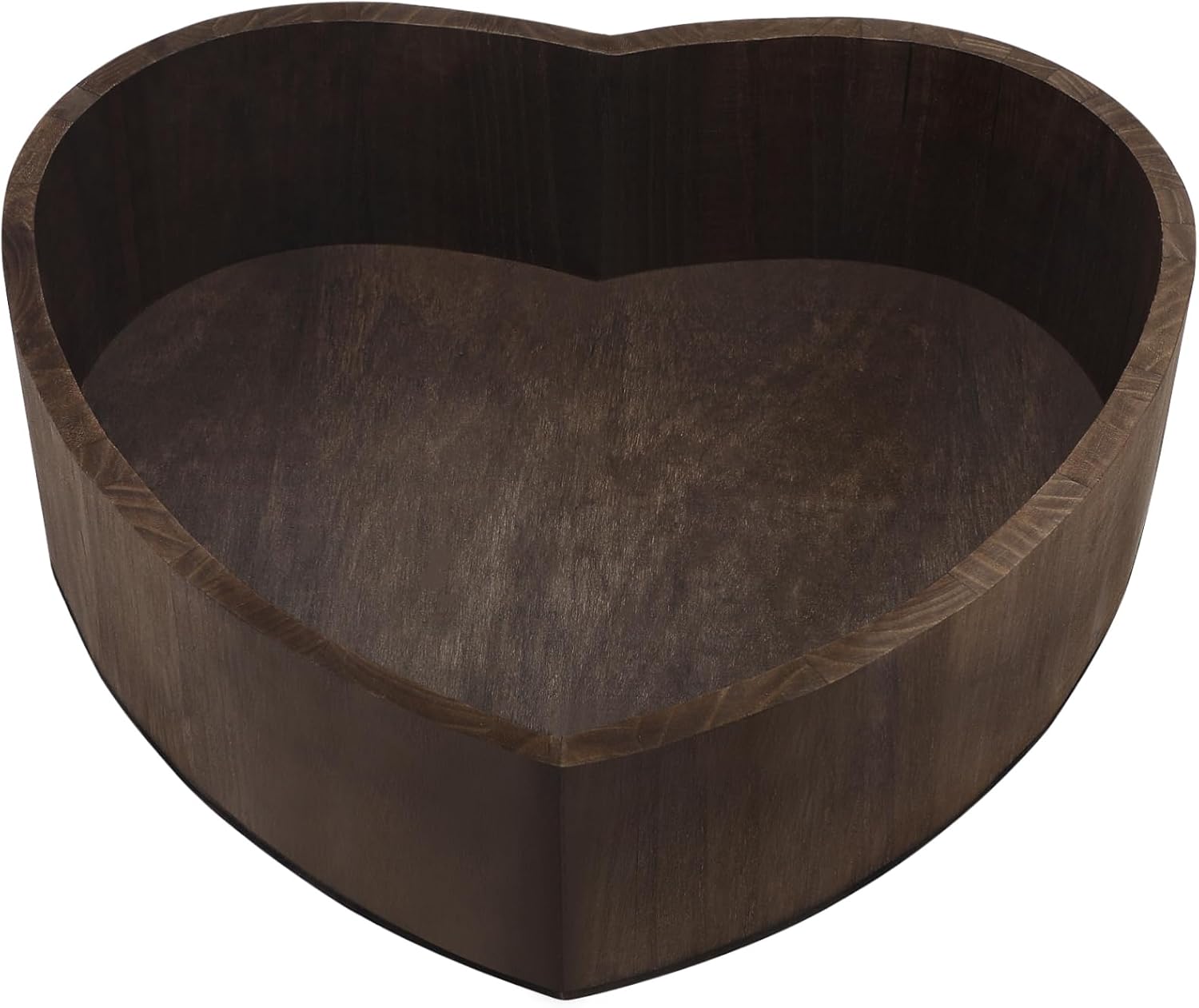 Gadpiparty Wooden Bed Photography Props Heart-Shaped Bowl Photo Prop for Photographer