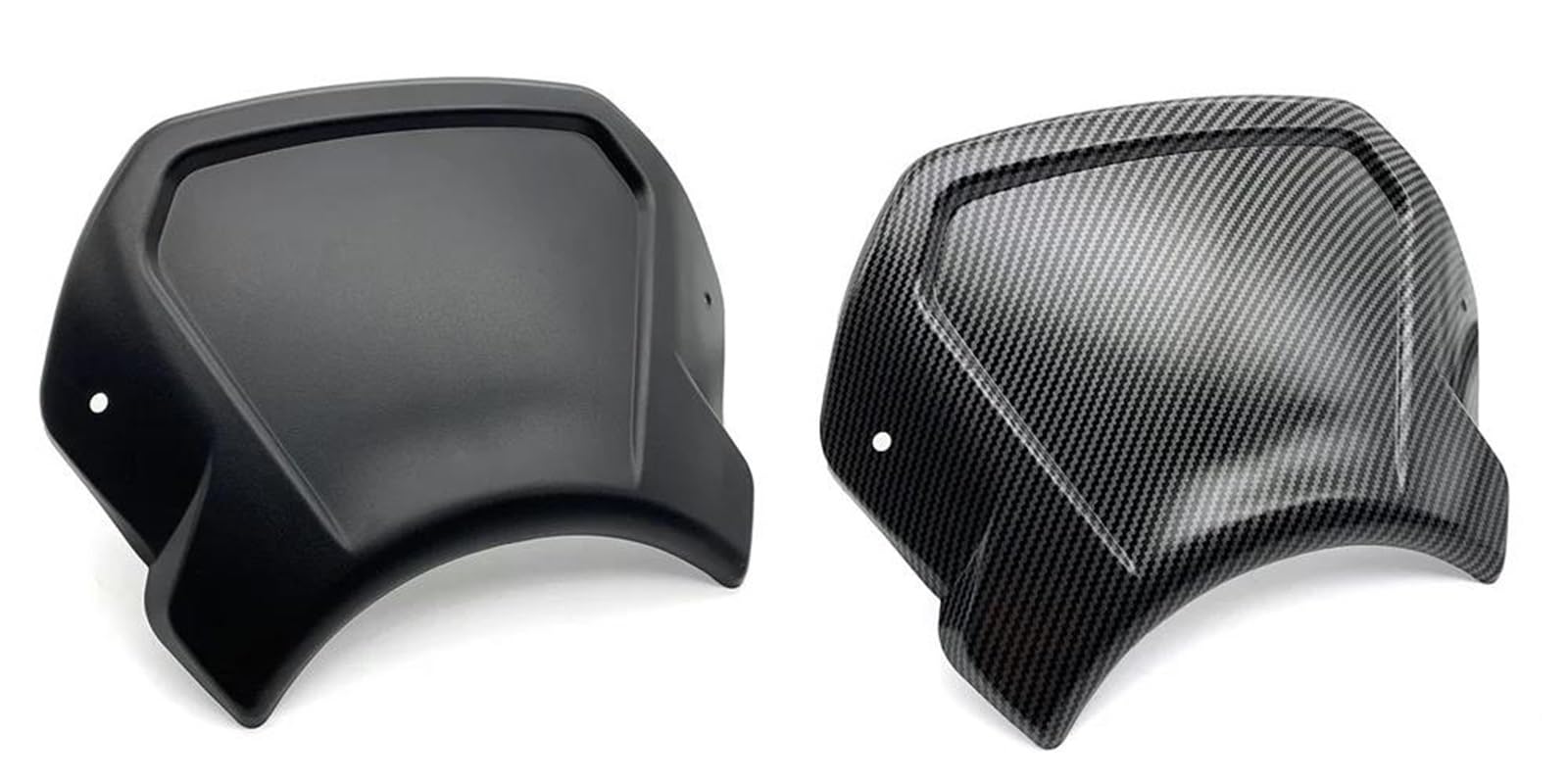 Pare-Brise Moto pour CL500 2023-2025 Plaque Avant en Plastique, Déflecteurs Vintage, Déflecteur d'air Déflecteurs d'air(Aspect Carbone)