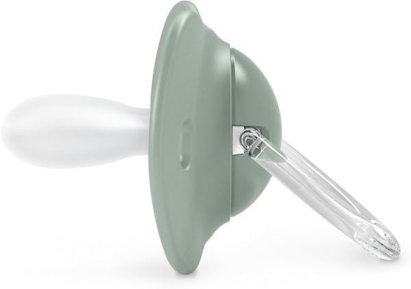 Suavinex Confezione 2 Ciucci con Tettina in Silicone Simmetrica SX Pro, per Bambini 6-18 Mesi, Ciuccio Neonato, con Tettina Piatta e Flessibile, Walk in the Park Verde - 3