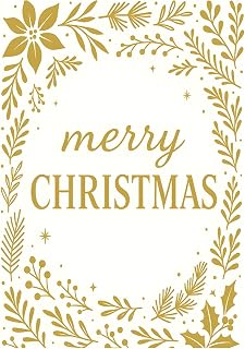 Merry Christmas: Hardcover Decorative Coffee Table Book for Holiday Home Decor | Festive Lined Journal for Christmas Planning, Gift Lists, Recipes & Winter Memories | Modern Aesthetic