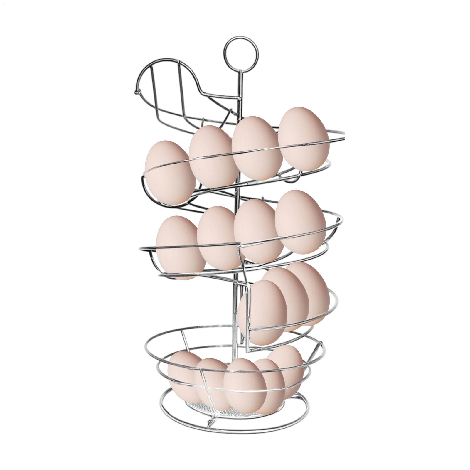 Panier en métal pour œufs de poule de maison ou dortoir étudiant