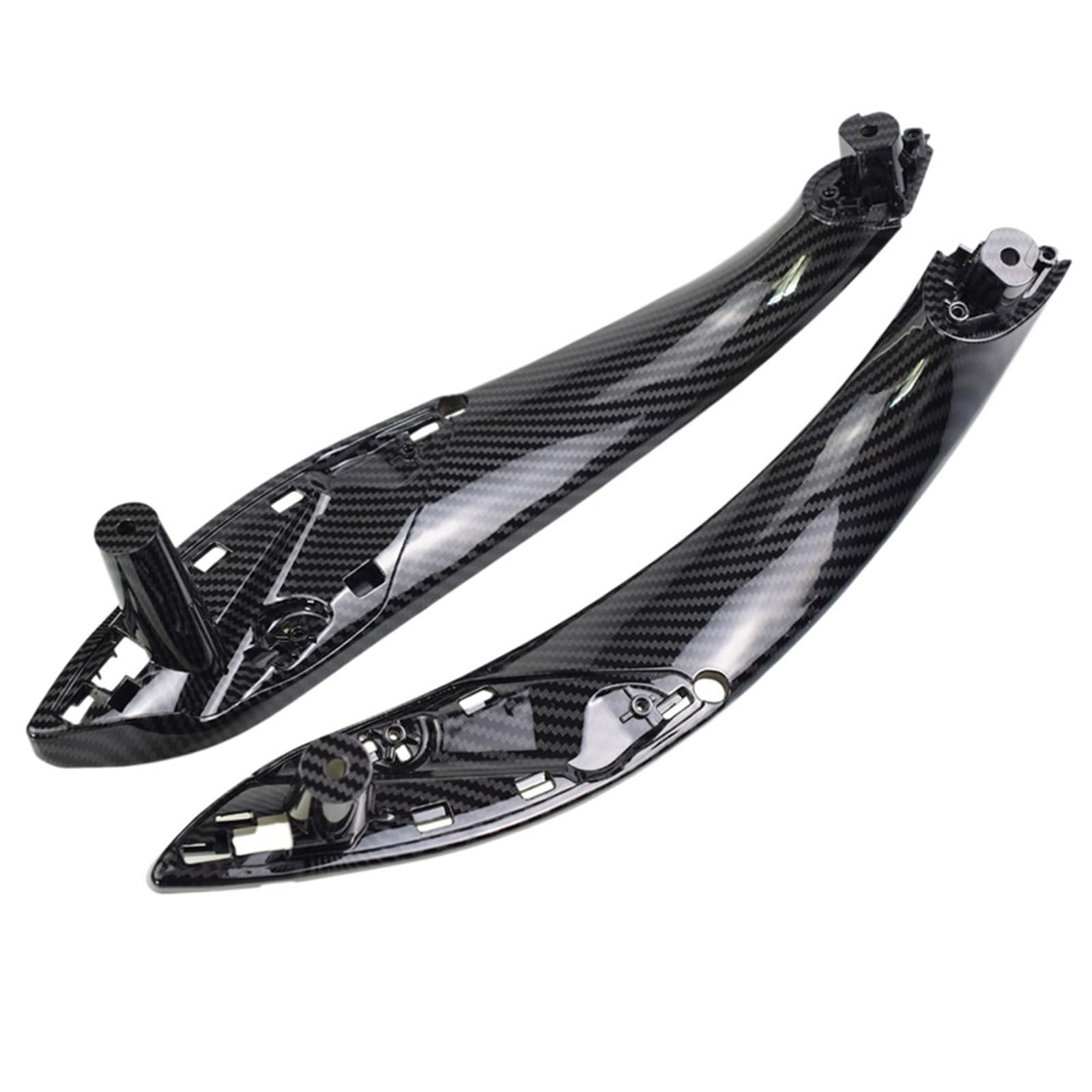 OEXRIGRU Car Interior Door Handles for BMW F30 F31 F32 F33 F34 F35 F36 F80 Car Interior Door Handle Pull Trim Cover(Carbon-2PCS-Front)