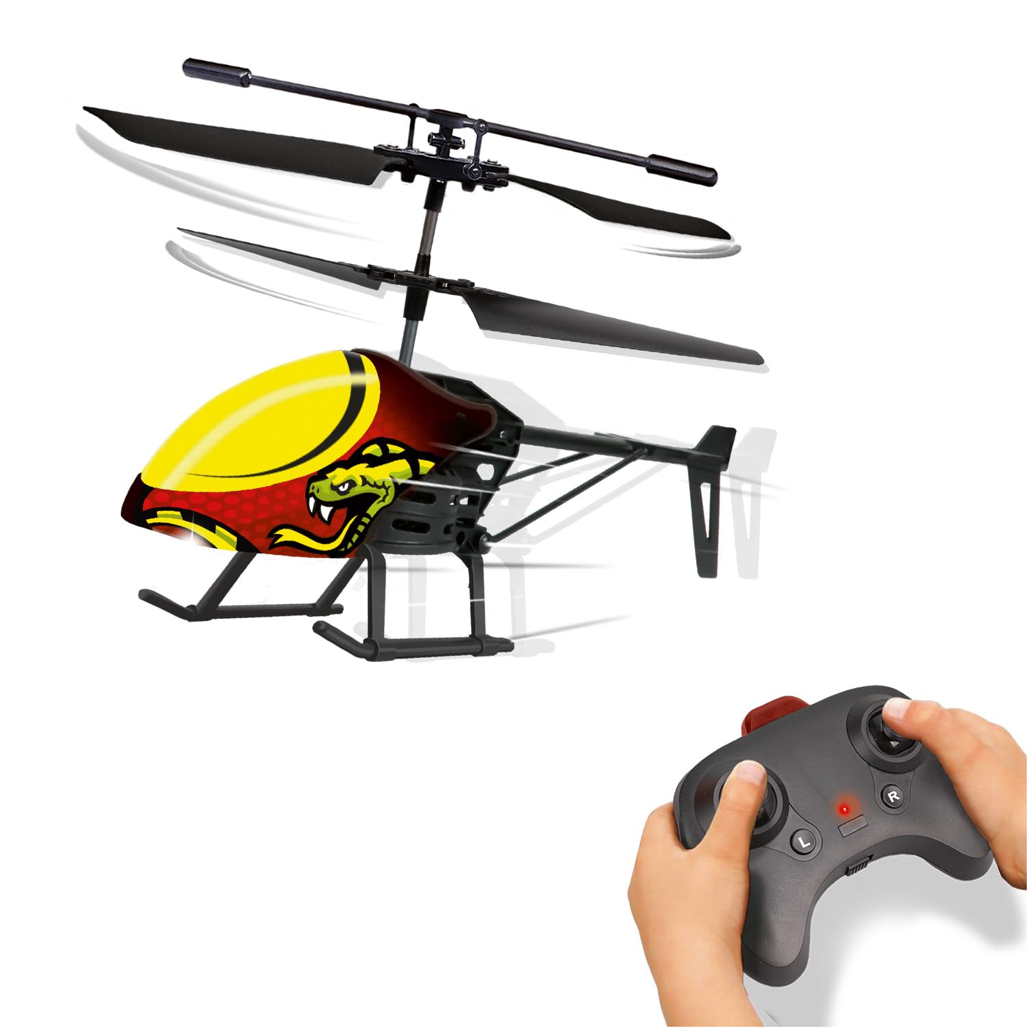 Xtrem Raiders - RC Helicopter King Cobra | Remote Control Helicopter 2,5 Channel | Indoor RC | Boys Toys Age 8 | Gifts For Children 8 Years Old