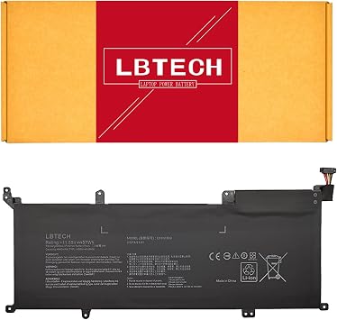 LBTPH C31N1539 Battery Replacement for ASUS ZenBook U305U UX305U UX305UAB UX305UA U306U UX306 UX306U UX306UA Series Notebook 31CP4/91/91 C31Pn9H 0B200-01180200 1.55V 57Wh 4800mAh